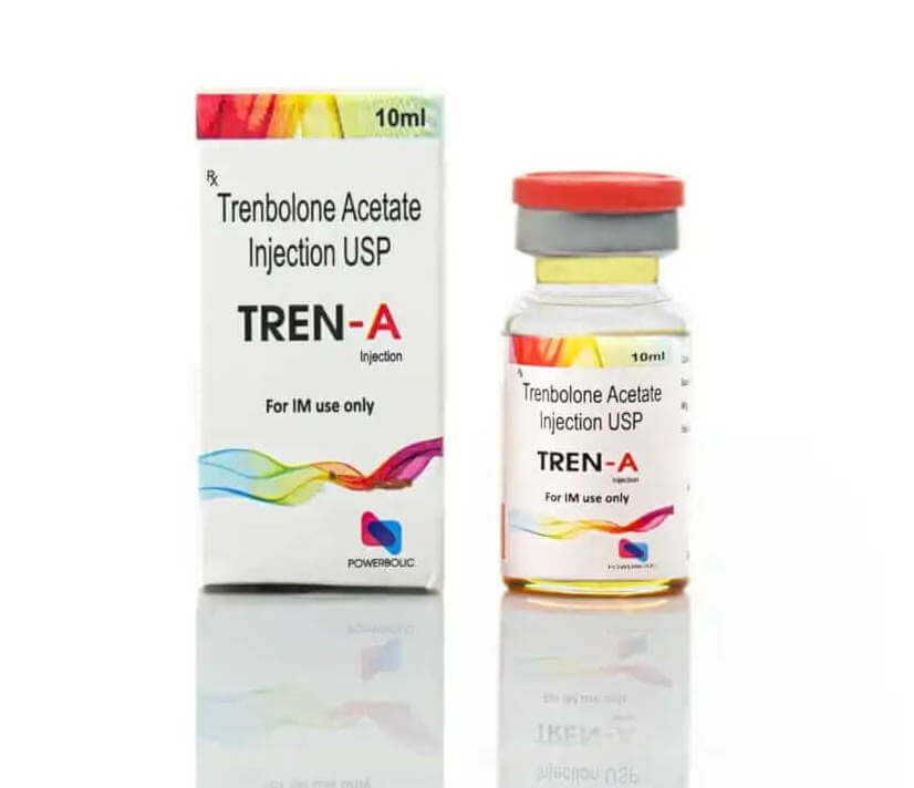 TREN A 10 ML - Trenbolonacetát USP 100 mg - POWERBOLIC