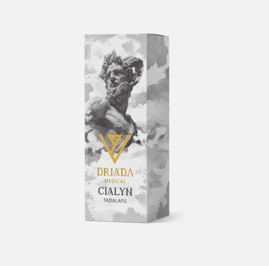 Cialyn - Tadalafil 20 mg - 4 kapsle - Driada Medical