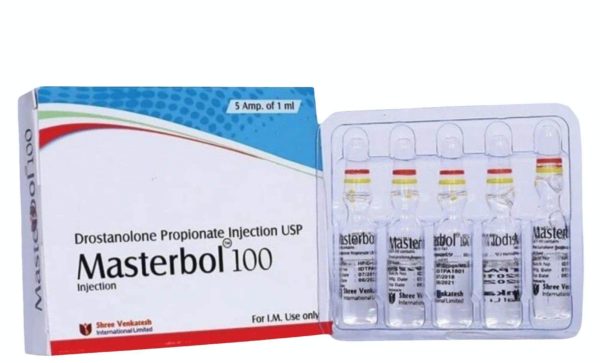 MASTERBOL 100 - Drostanolon propionát 100 mg/ml (5 ampulí x 1 ml) - Shree Venkatesh