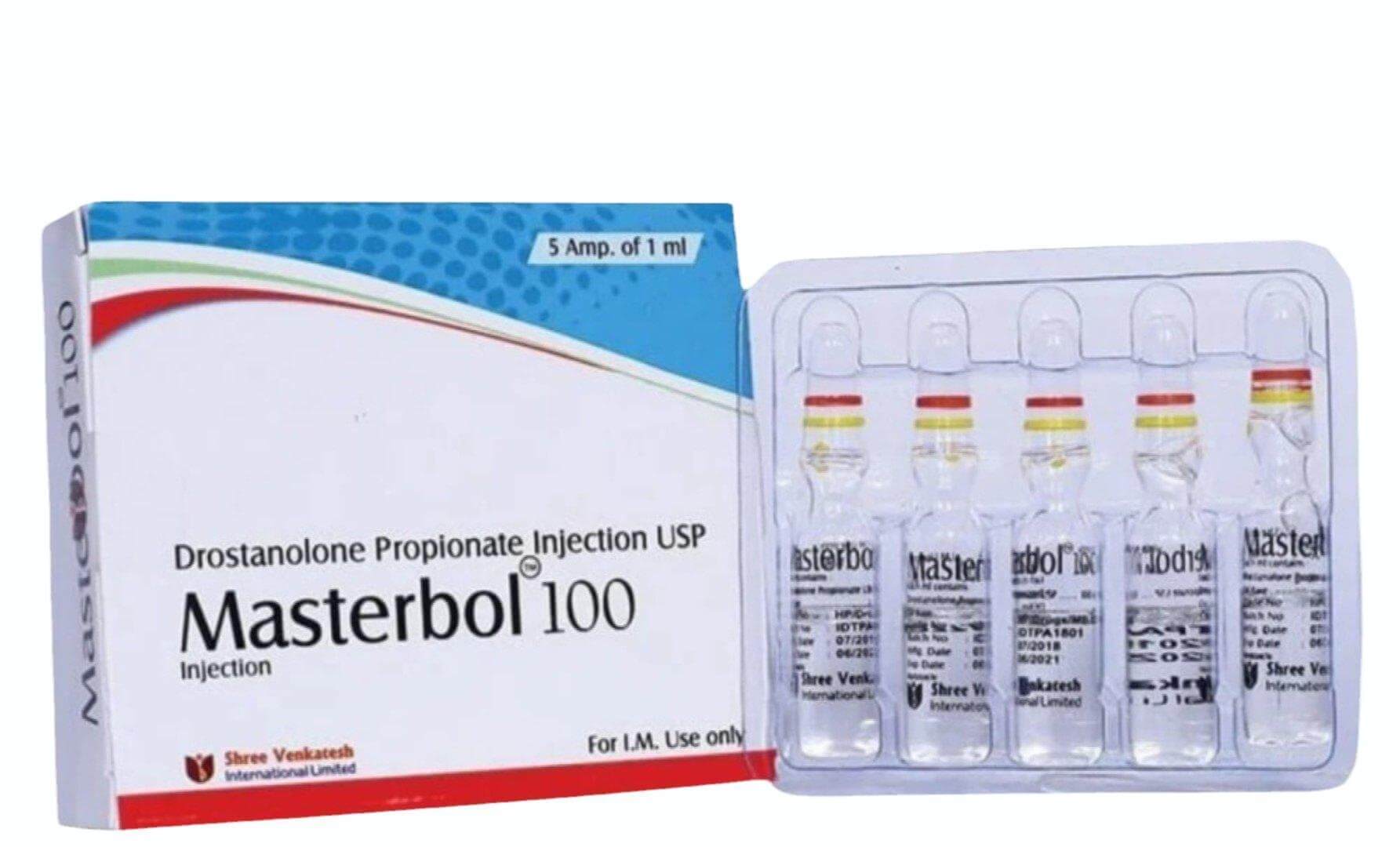 MASTERBOL 100 - Drostanolon propionát 100 mg/ml (5 ampulí x 1 ml) - Shree Venkatesh