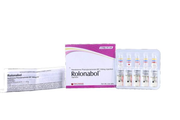 ROLONABOL - Nandrolon fenylpropionát 100 mg/ml (5 ampulí x 1 ml) - Shree Venkatesh