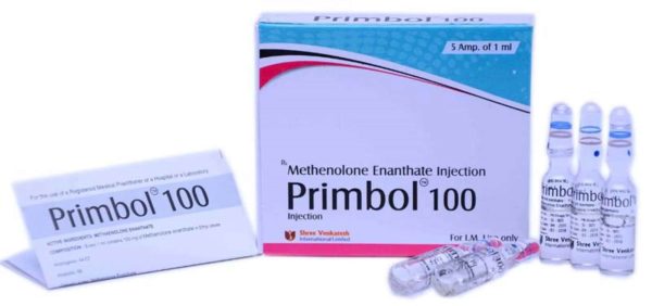 PRIMBOL - Methenolon Enanthate 100 mg/ml (5 ampulí x 1 ml) - Shree Venkatesh