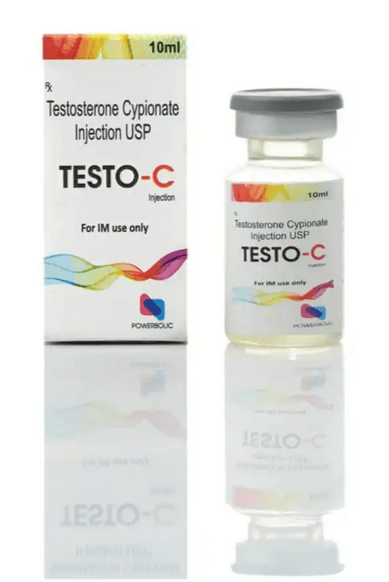 TESTO C 10 ML - Testosteron-cypionát USP 250 mg - POWERBOLIC