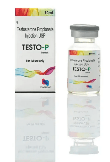 TESTO P 10 ML - Testosteron propionát USP 100 mg - POWERBOLIC