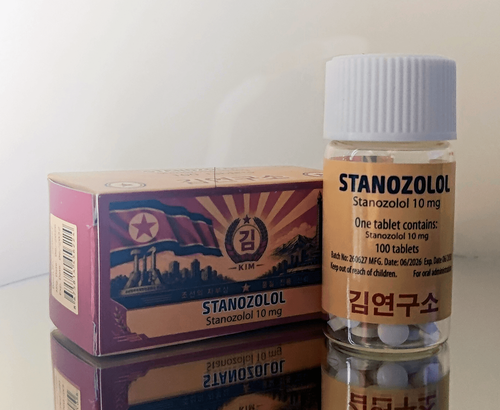 Stanozolol 10mg x 100tabs - KIM-PHARMA
