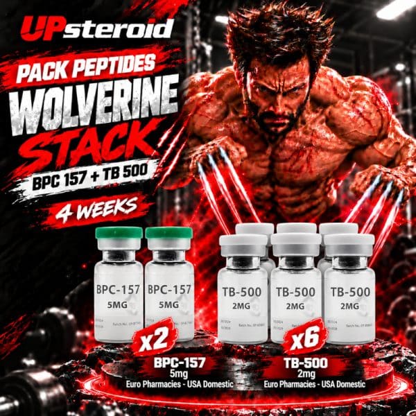 Pack Peptides Wolverine Stack (BPC 157 + TB 500) 4 semaines - EURO PHARMA USA