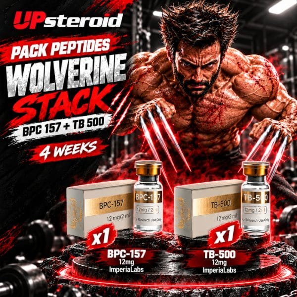 Pack Peptides Wolverine Stack (BPC 157 + TB 500) 4 semaines - ImperiaLabs